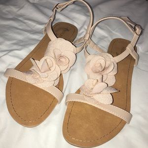 Nude Flower Sandal